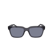 sonnenbrille acetat graue eckige breite brille 100% UV Schutz. Seitenansicht.