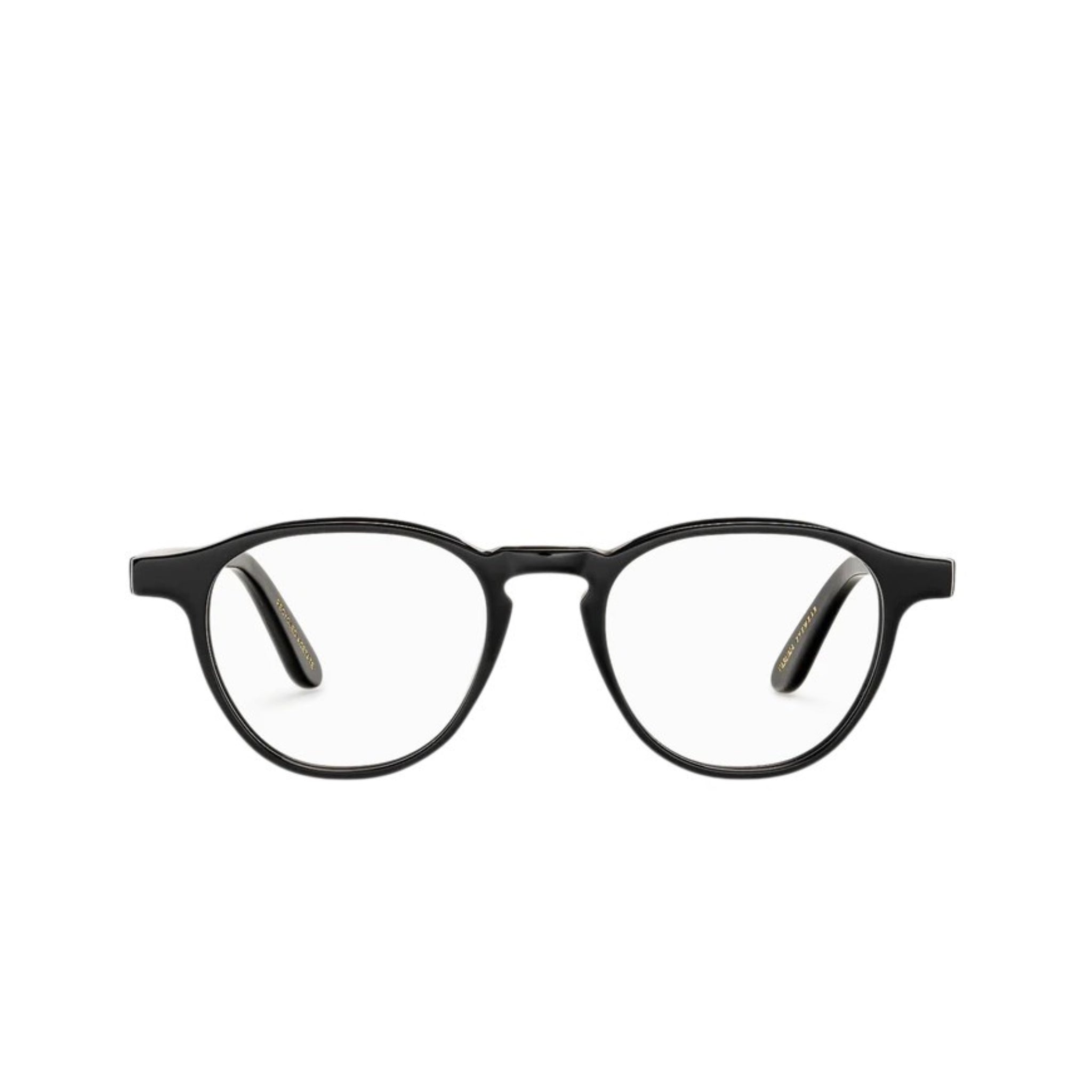 Acetat Brille in Schwarz, für Frauen und Männer, von BONOCLER. Frontansicht.