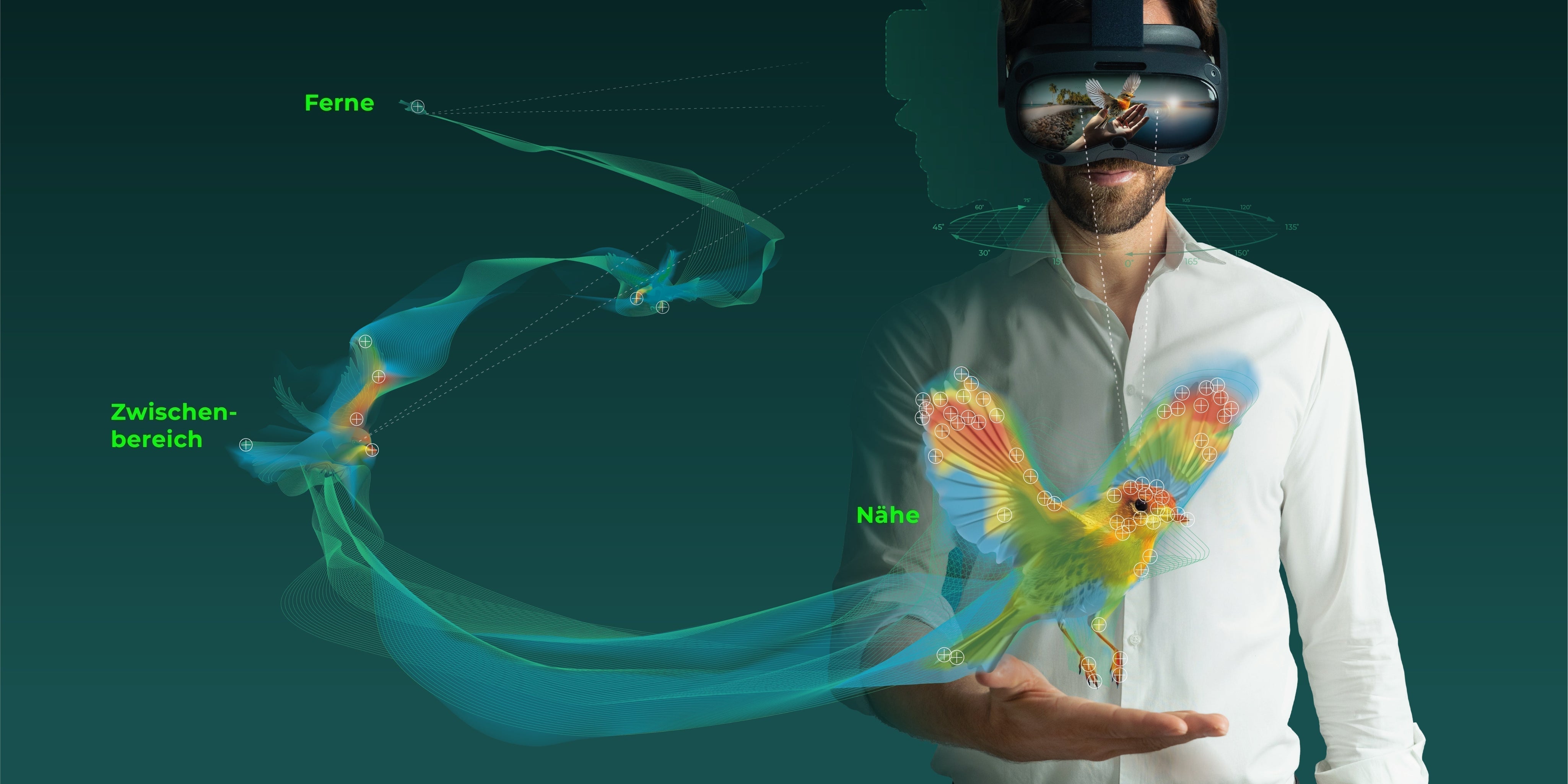 Bild: Brille inkl. Gleitsichtbrille mittels VR-Brille