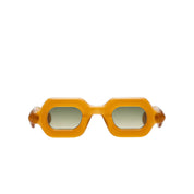 Bild :Paloceras Sonnenbrille Puffer Modell, amber, stylisch, Frontansicht