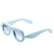 Paloceras Sonnenbrille Puffer Modell, babyblau, stylisch, Sideansicht