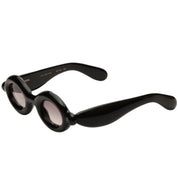 Paloceras Sonnenbrille Puffer Modell, schwarz, stylisch, Sideansicht