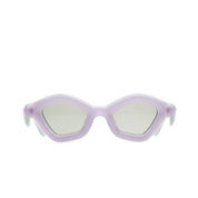 Paloceras Sonnenbrille Puffer Modell, Frontansicht, lila, stylisch, front