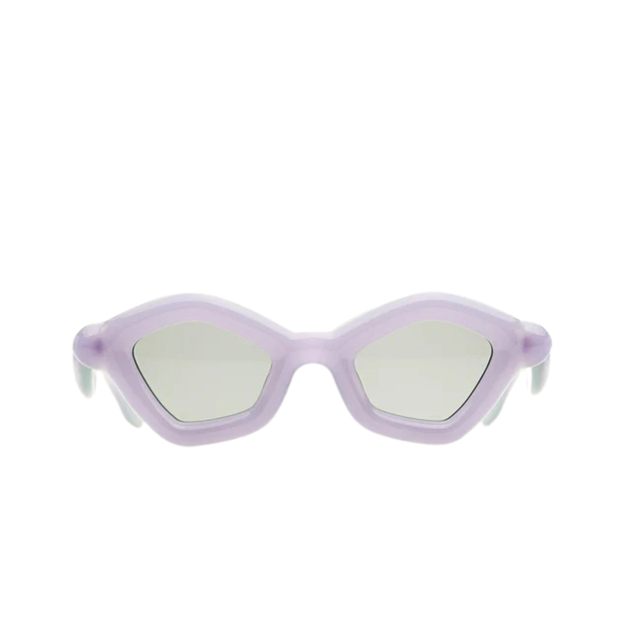 Paloceras Sonnenbrille Puffer Modell, Frontansicht, lila, stylisch, front