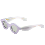 Paloceras Sonnenbrille Puffer Modell, Frontansicht, lila, stylisch, side