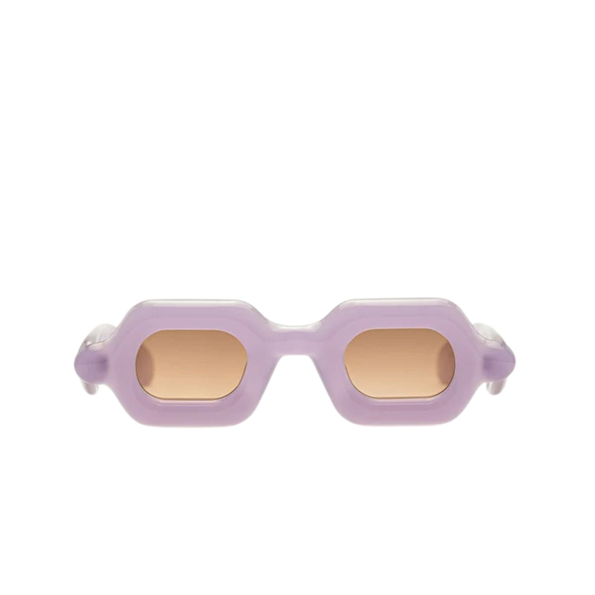 Bild :Paloceras Sonnenbrille Puffer Modell, lila, stylisch, Frontansicht