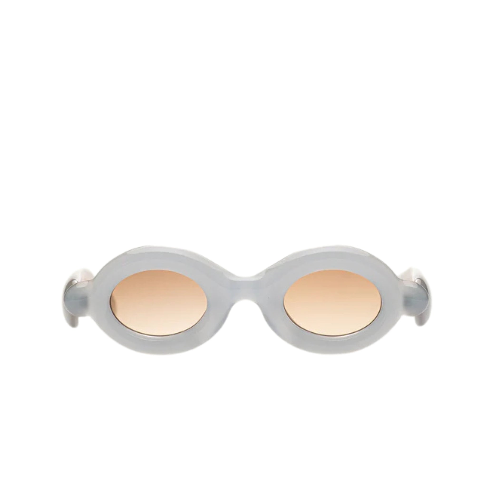 Paloceras Sonnenbrille Puffer Modell, milky, stylisch, Frontansicht