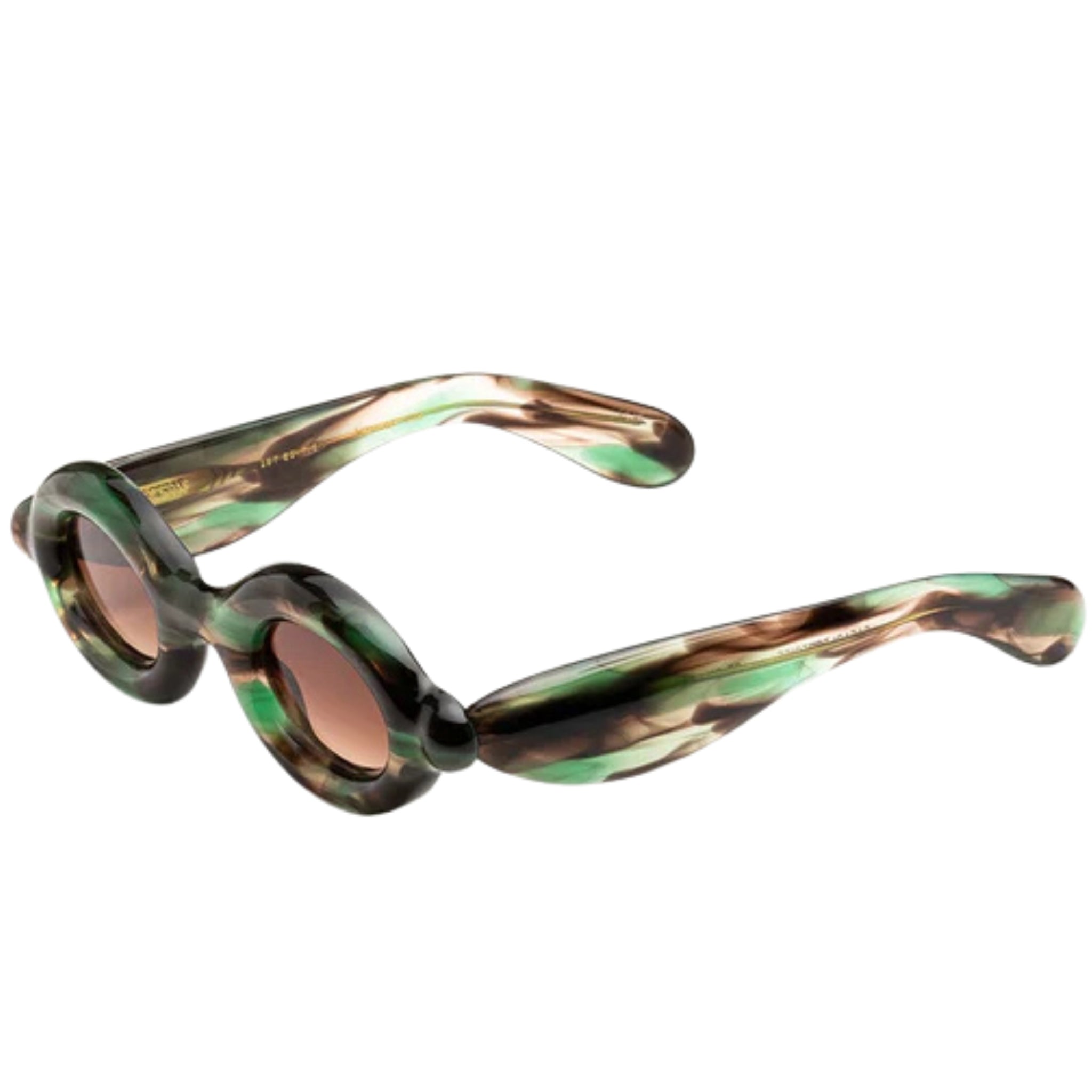 Bild :Paloceras Sonnenbrille Puffer Modell, safari, stylisch, Sideansicht