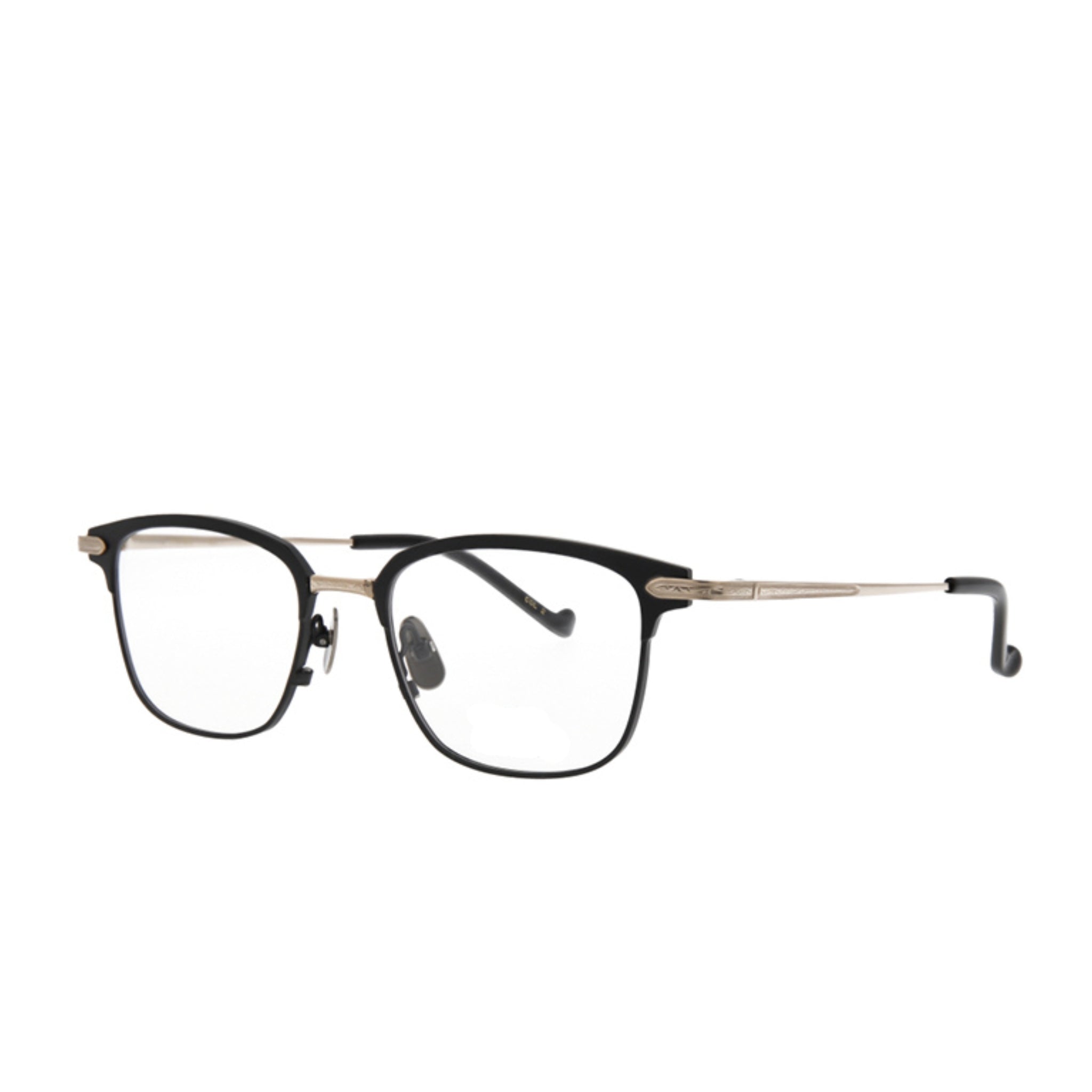 Crafsis Brille 165, schwarz-gold, leicht, unisex