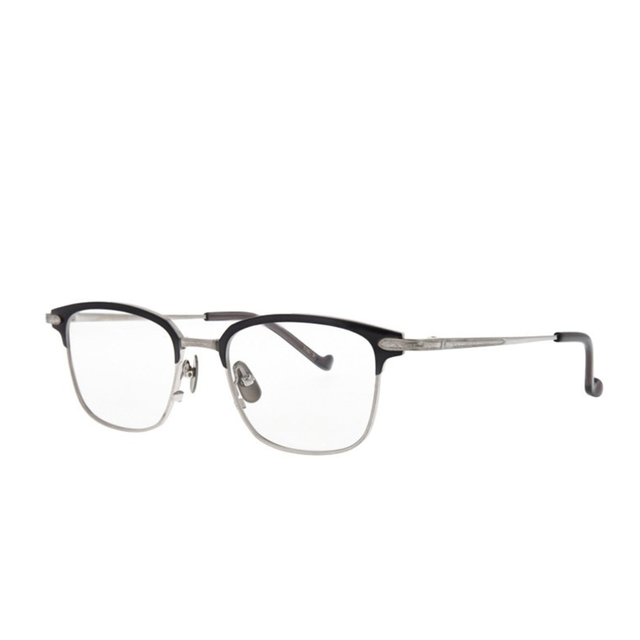 Crafsis Brille 165, schwarz-silber, leicht, unisex