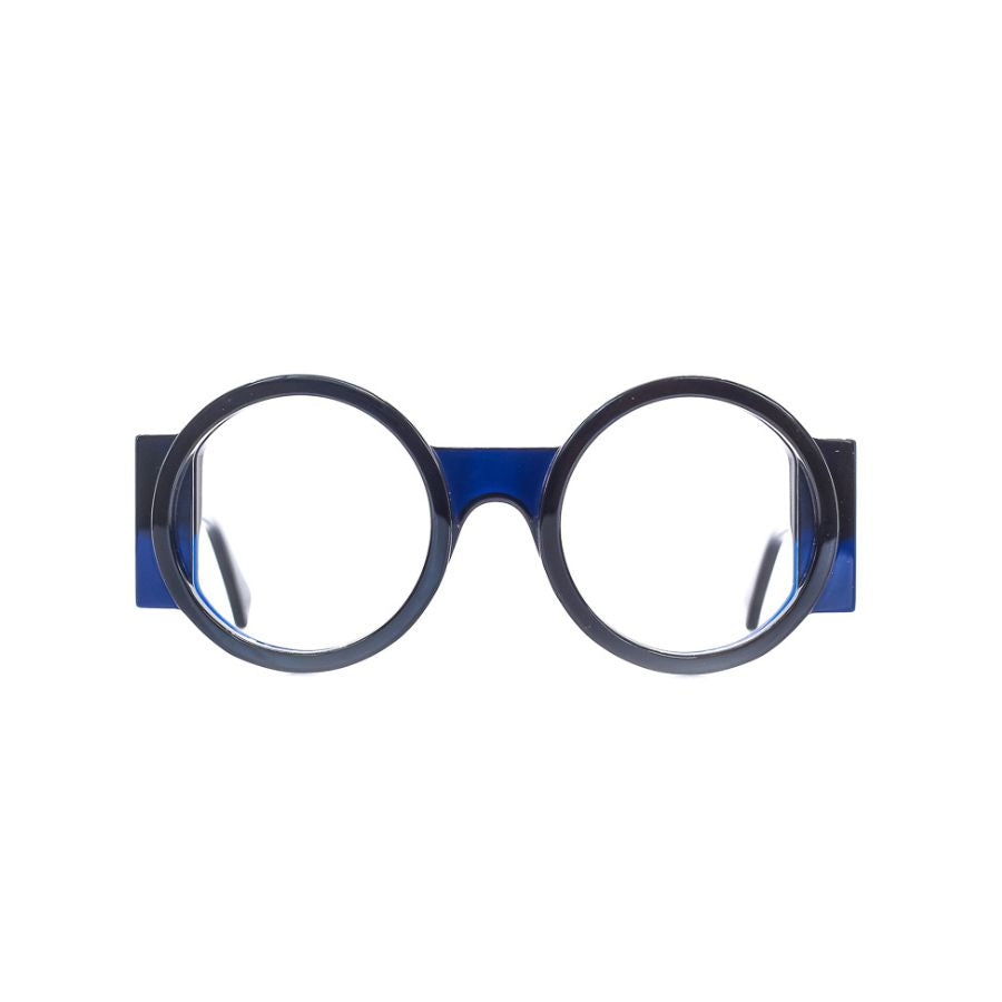 Damenbrille Blau Frontansicht