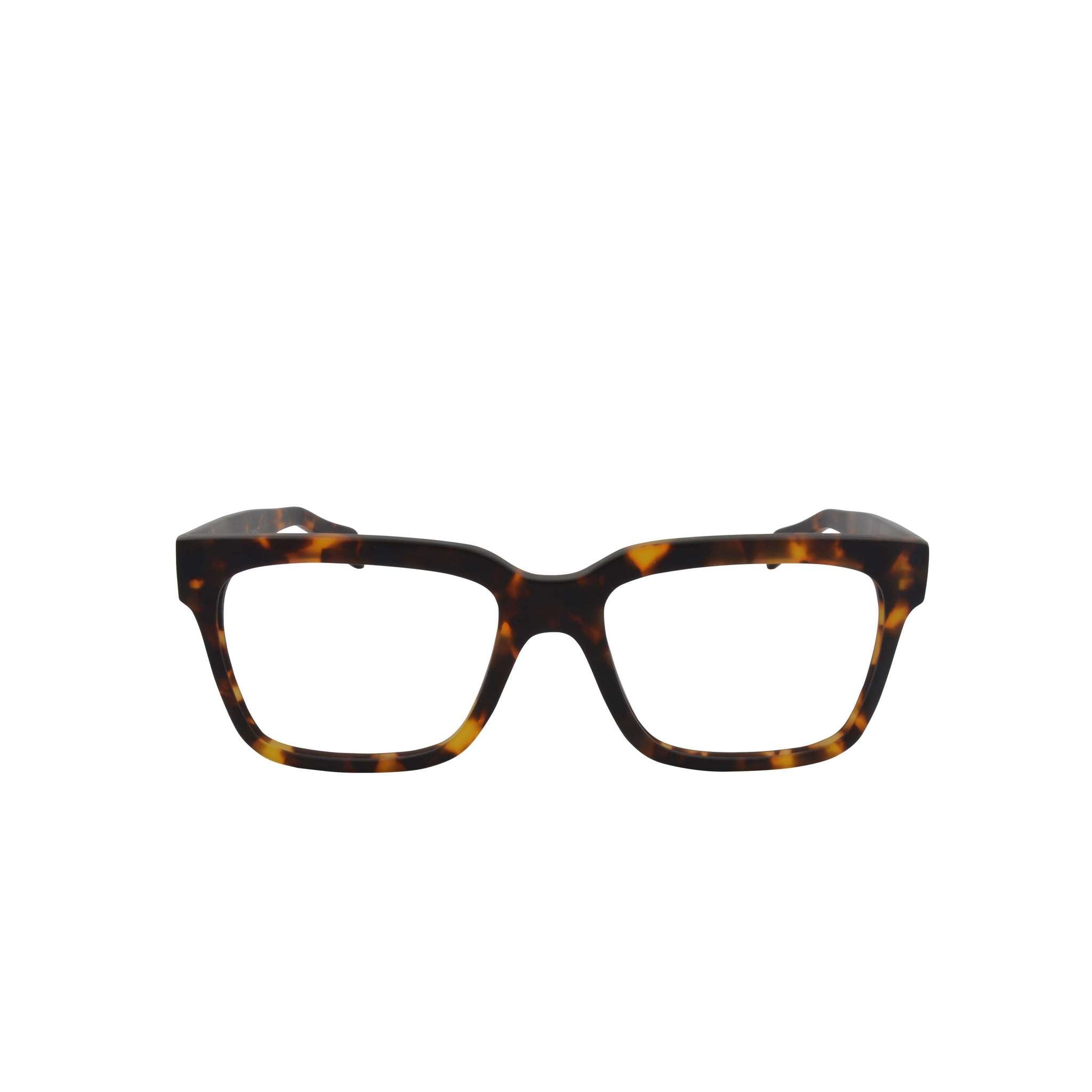 Bonocler Juha optische Brille in Tortoise, modernes Design. Frontansicht.