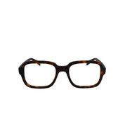 BONOCLER Brille aus tortoise Acetat, eckiges, breites Design. Frontansicht.