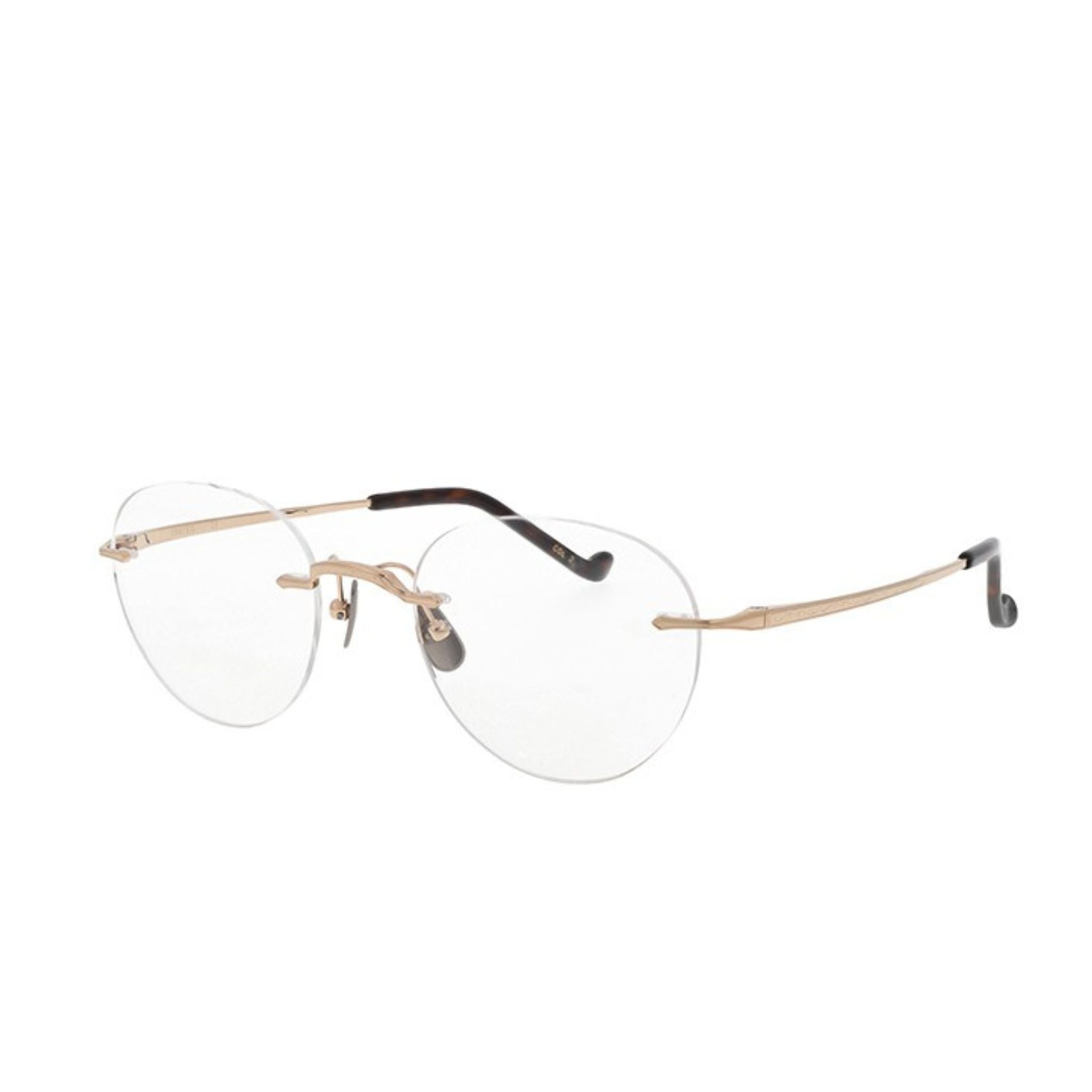 Crafsis Brille 154, gold, leicht, unisex, randlos