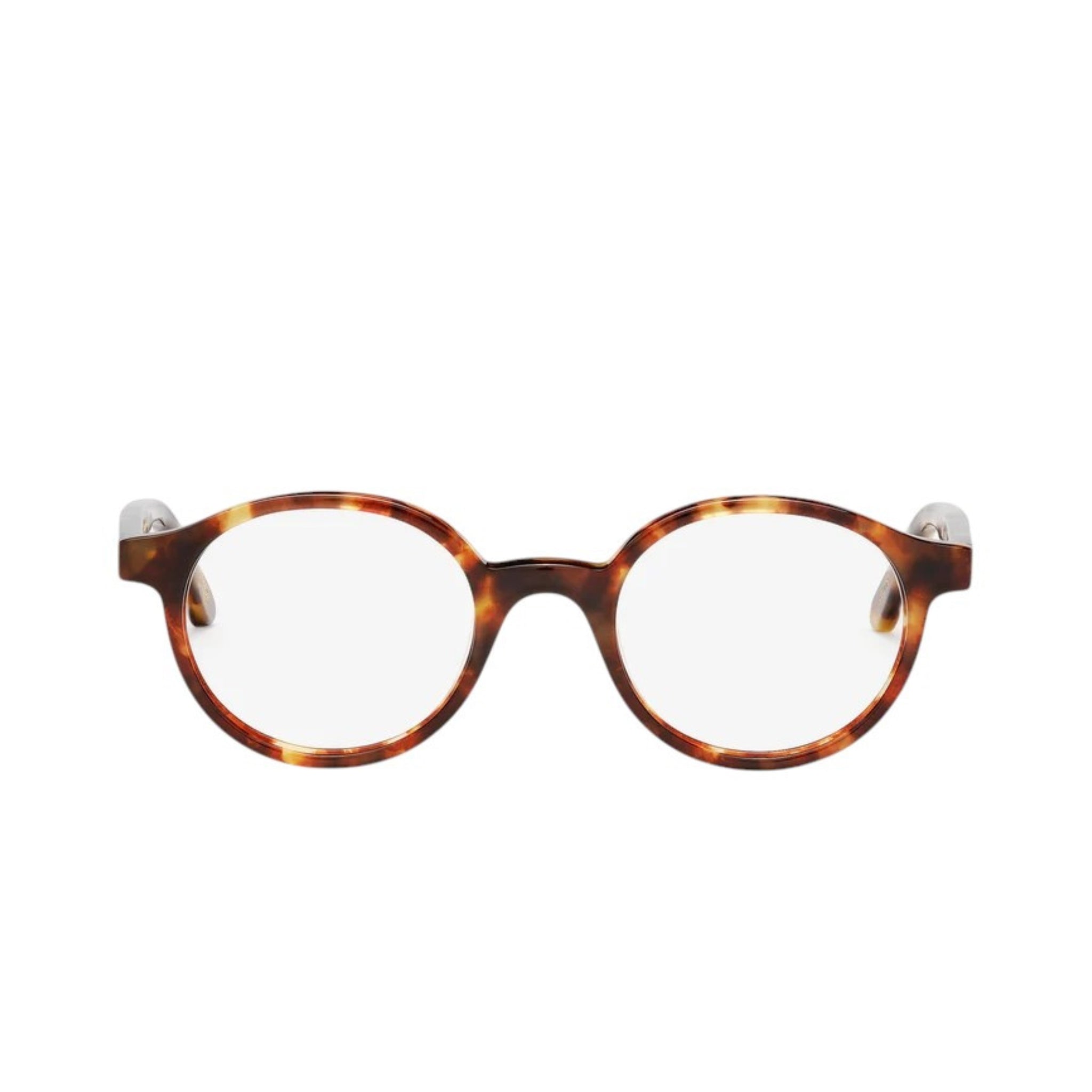 Acetat-Brille in Schwarz, unisex, für Frauen und Männer, von BONOCLER – Frontansicht.