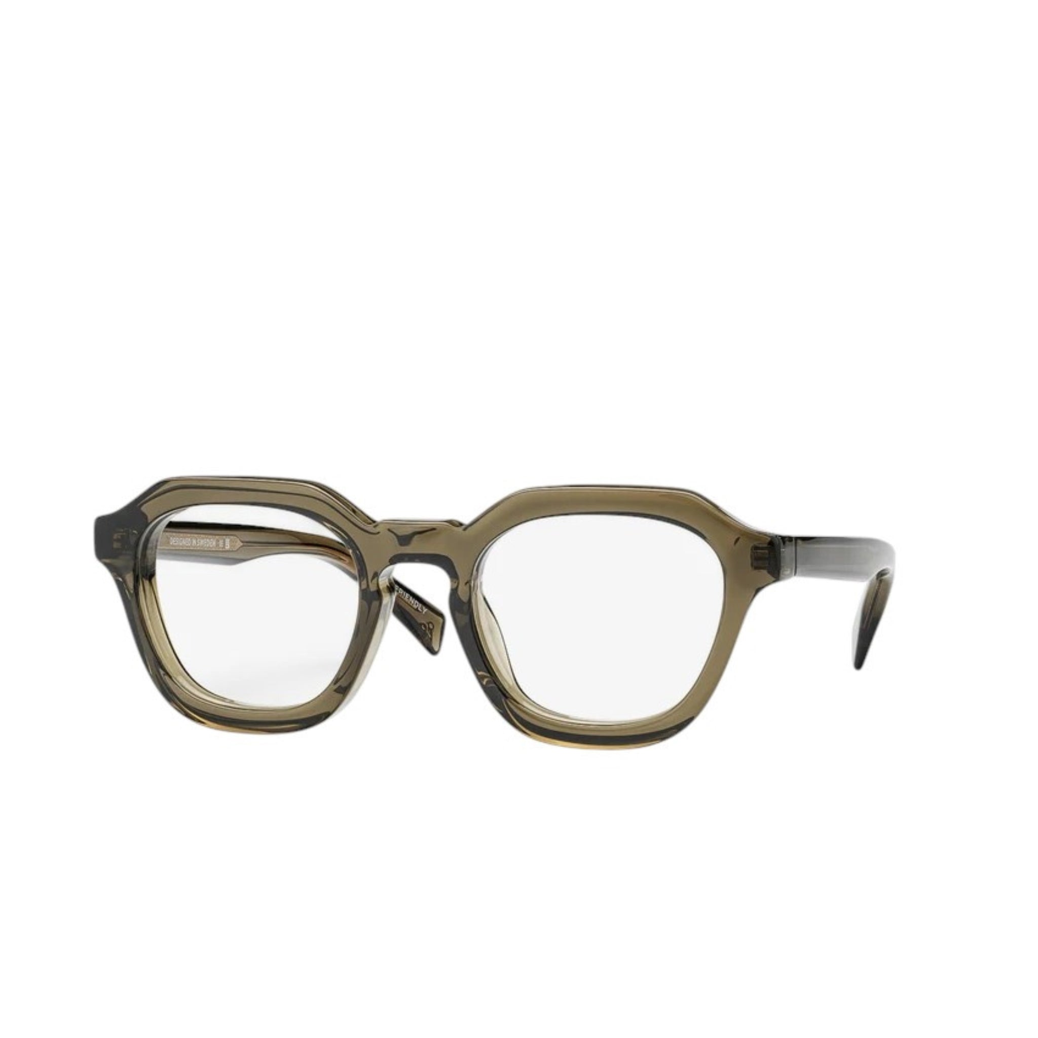 Acetat-Brille  Kompromisslos-Frauen und Männer, von BONOCLER – Seitenansicht.