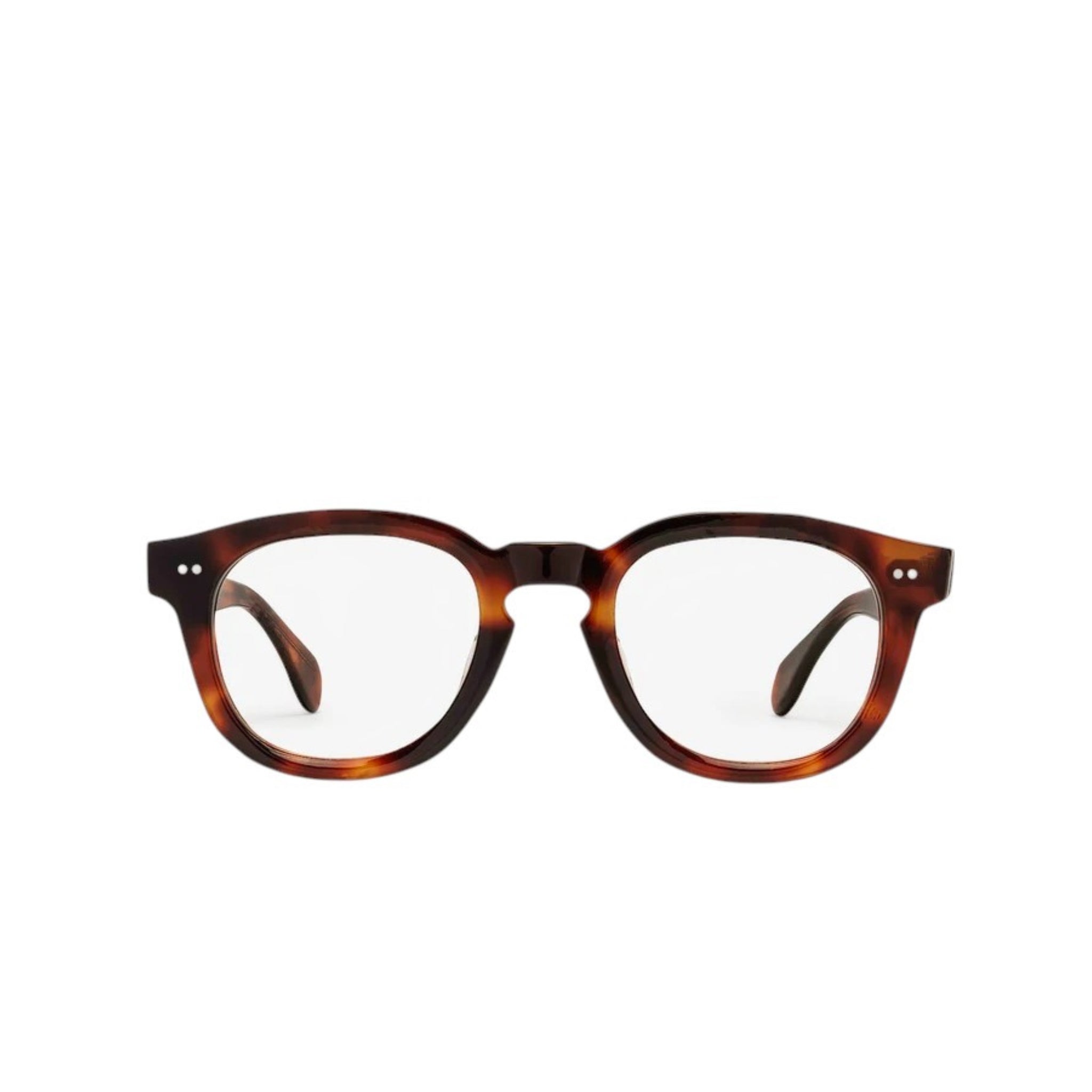 Brille – 8mm, rechteckige Gläser und einzigartige optik-Silhouette, erhältlich in unseren Optik Stores im Baden und Zürich. Frontansicht.